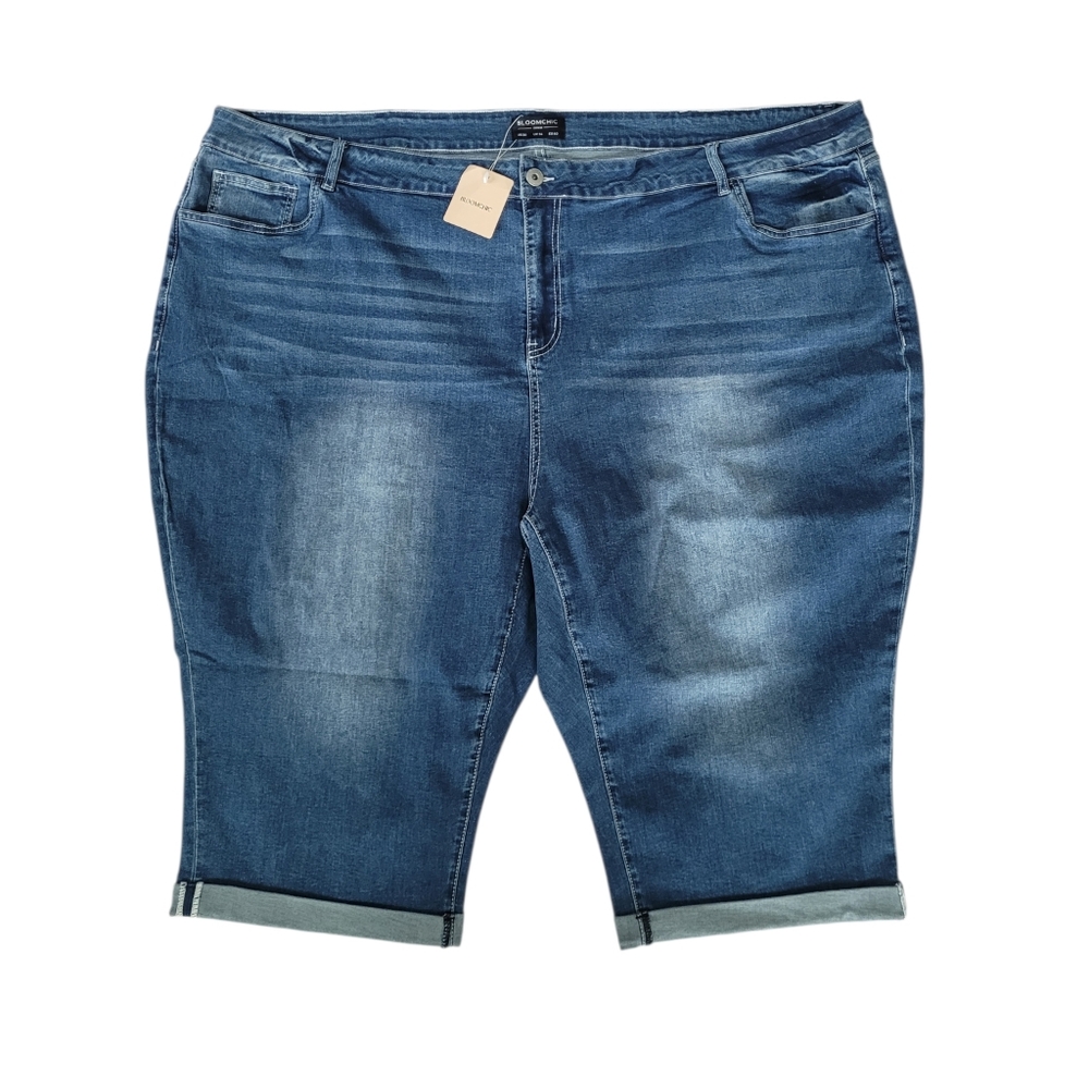 BLOOMCHIC Whiskered Cropped Skinny FitJeans Size US 30